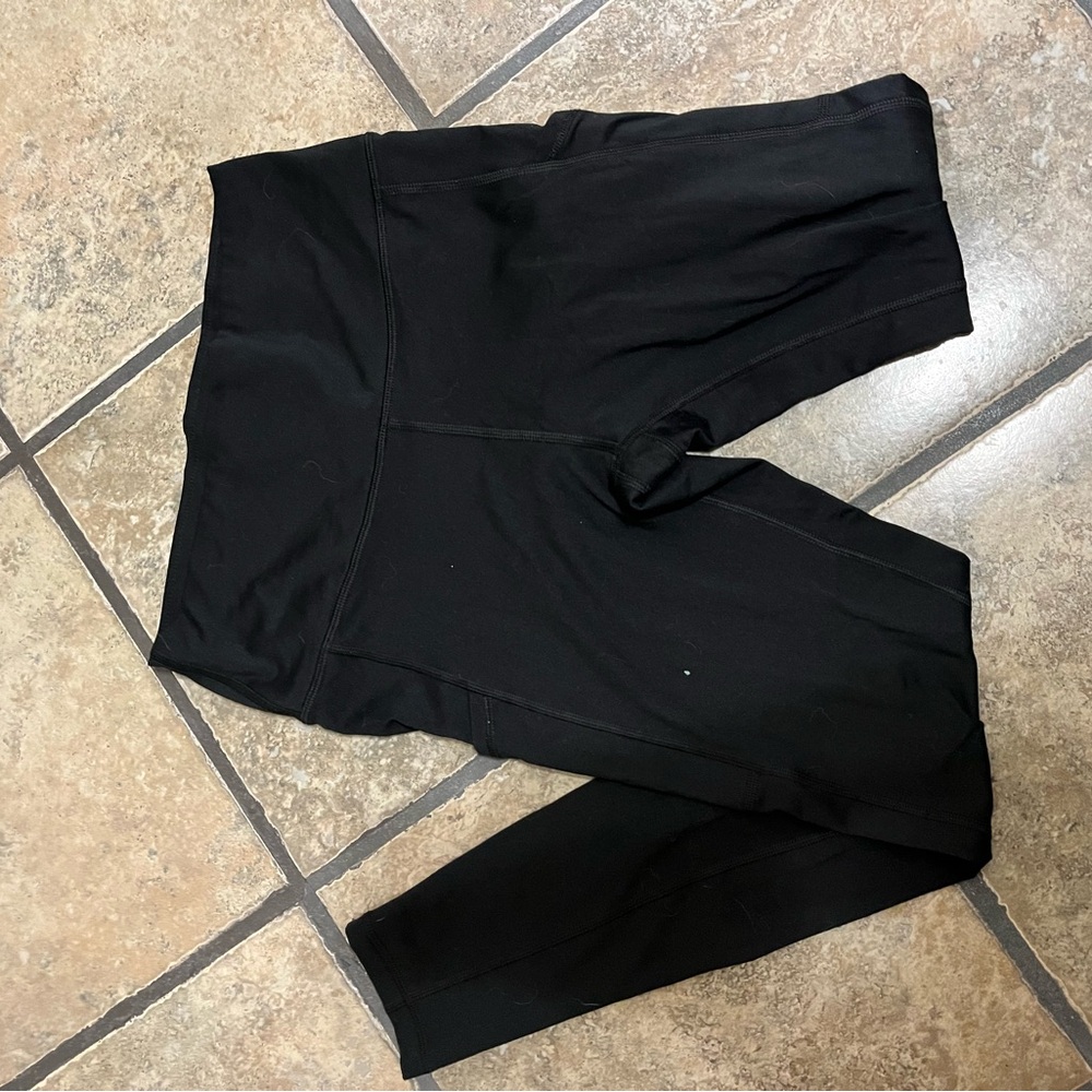 Black High-Waisted Leggings